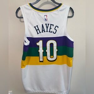 New Orleans Pelicans Mardi Gras Vintage Jersey - Jaxson Hayes